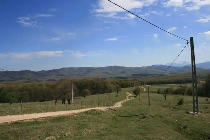 Fântânița Călugărului - Drumul spre fântăniță 1