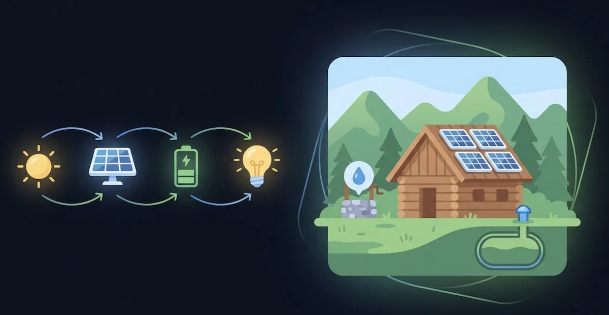 Confort modern off-grid